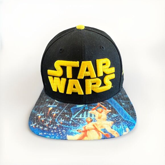 New Era 9fifty Star Wars A New Hope Luke Princess Leia Adjustable Snapback Hat - Picture 1 of 8